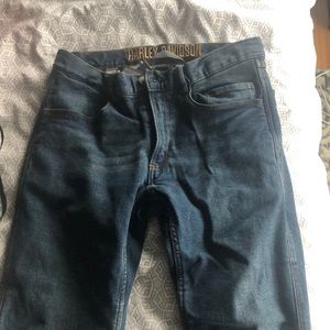 NWT Riding Harley-Davidson heavy riding denim with body armour pockets. Size 30
